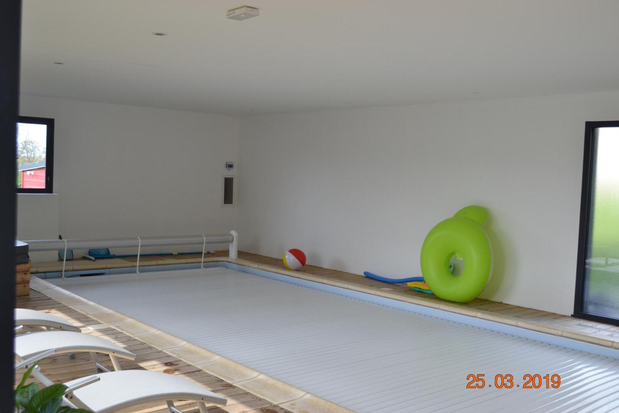Piscine Interieure Privee Chauffee Toute L Annee Et Spa St Martin Saint-Martin-l'Hortier Exterior foto