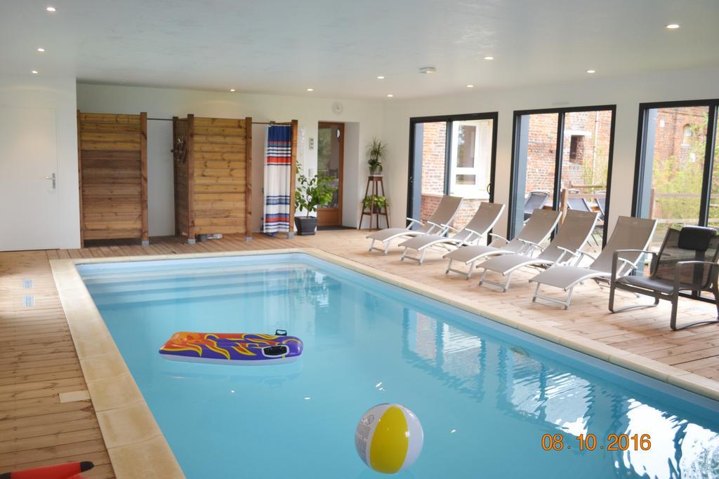 Piscine Interieure Privee Chauffee Toute L Annee Et Spa St Martin Saint-Martin-l'Hortier Exterior foto